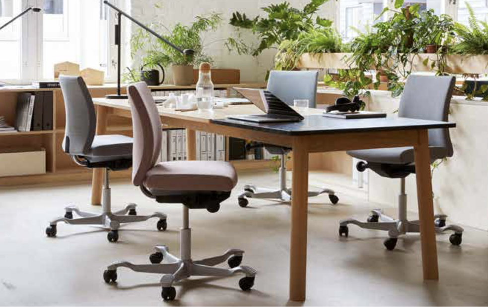 Office interior HAG chairs Pami Workspace Designers