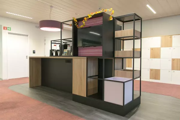Customised coffee corner